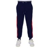 Galaxy By Harvic Men's Modern Fit Fleece-Lined Jogger Sweatpants With Side Stripe Trim Design - 2 of 3
