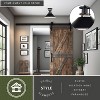 VAXCEL Canton 11.5-in W Black Farmhouse Semi Flush Mount Ceiling Light - 2 of 4