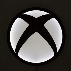 Ukonic Xbox Logo 12-Inch Hanging LED Wall Light Sign - 1 of 4