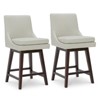Spruce&Spring Counter Height Swivel Barstool - 2 of 4