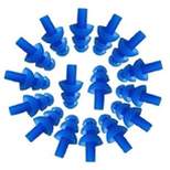Quality Plugs - 10 Pair Individually Wrapped Soft Silicone Reusable Earplugs 28dB