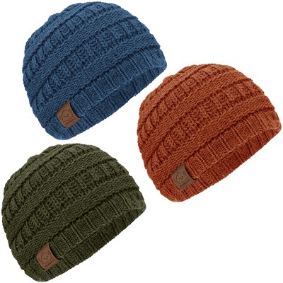 Image of KeaBabies 3pk Warmzy Baby Beanies, 0-36 months Baby Hats, Baby Winter Hat for Newborn, Infant, Toddlers, Boys, Girls (Rhythm)