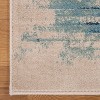 Modern Distressed Abstract Indoor Runner or Area Rug by Blue Nile Mills - 4 of 4