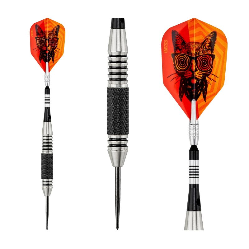Viper The Freak Steel Tip Darts Knurled and Grooved Barrel - 22gms, 5 of 10