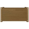 vidaXL Garden Planter Honey 60 x 31 x 31 cm Solid Pine - 3 of 4