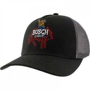 Adult Busch Light Neon Cow Adjustable Mesh Hat - 1 of 4