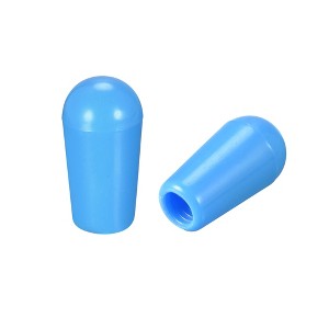 Unique Bargains ABS Plastic Strong Impact Resistance Good Surface Gloss Guitar Toggle Switch Knob Cap 5 Pcs - 1 of 4