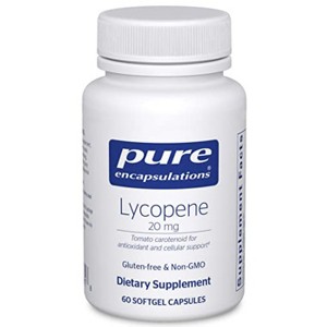 Pure Encapsulations Lycopene 20 mg - Dietary Supplement for Cellular and Macular Support - 1 of 4