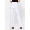 Women's High Rise Pull On Flare Jeans - CELLO - 3 of 3