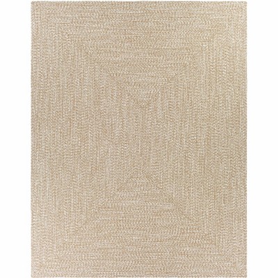 Hauteloom Cream Braided Faux Jute Rug