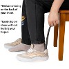 Alpine Swiss Metal Shoe Horn Heavy Duty Stainless Steel Shoe Helper Long 20 inch or 16 inch or 11 inch Short Handle ShoeHorn - 3 of 4