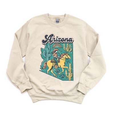 Simply Sage Market Women's Graphic Sweatshirt Arizona State Cowgirl
