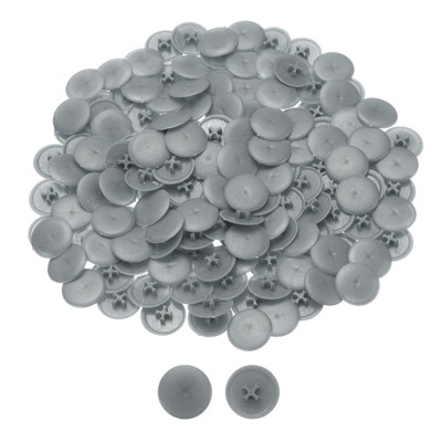 Unique Bargains Plastic Decoration Furniture White Screw Cap Covers