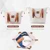 4 PCS Luggage Sets, ABS Hard Shell Expandable Spinner Luggage Suitcase with Travel Bag, Carry On Luggage Suitcase Set with 360 Degree Spinner Wheels - 3 of 4