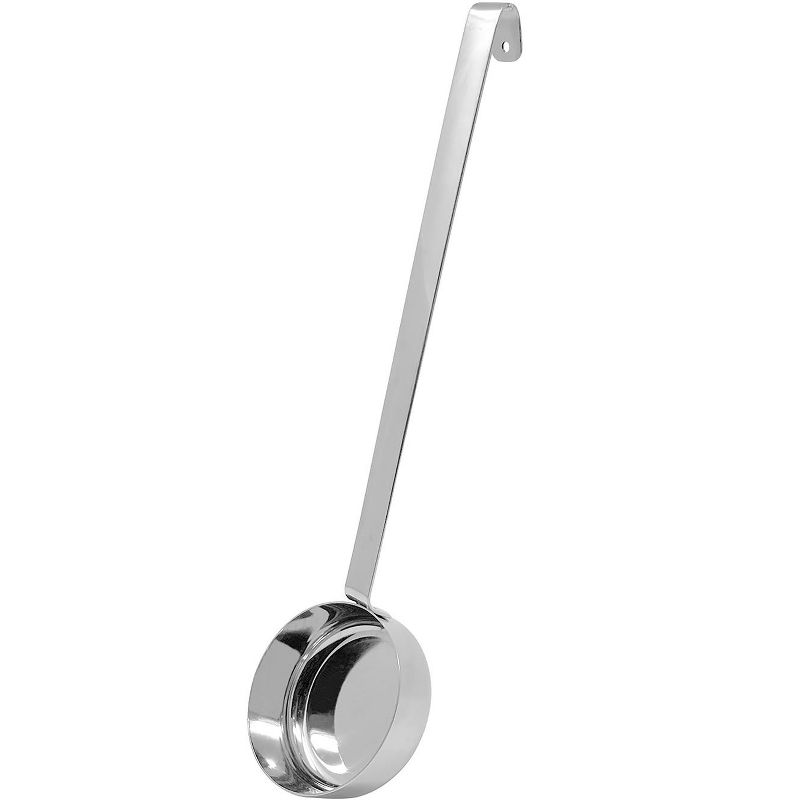 Norpro Stainless Steel Flat Bottom Ladle, 3 Ounce Capacity, Stainless Steel, 1 of 7