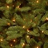 National Tree Company 6.5' Prelit Pencil Slim Grand Fir Artificial Christmas Tree Clear Lights - 3 of 4