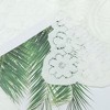 Unique Bargains Polyester Square Lace Tablecloth with Floral Design for Weddings Birthday Anniversaries - 3 of 4