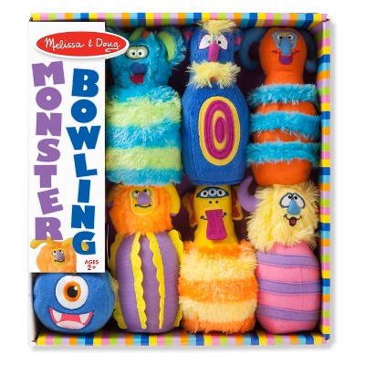 plush bowling set