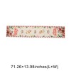 Unique Bargains Christmas Table Runner Polyester Multicolor 71x14 Inch 1 Pcs - 3 of 4