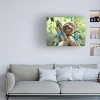 Trademark Fine Art -Howard Robinson 'Happy Sloth' Canvas Art - 2 of 4
