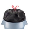 Extra-Strong Large Drawstring Trash Bags - 30 Gallon - up & up™ - image 2 of 3