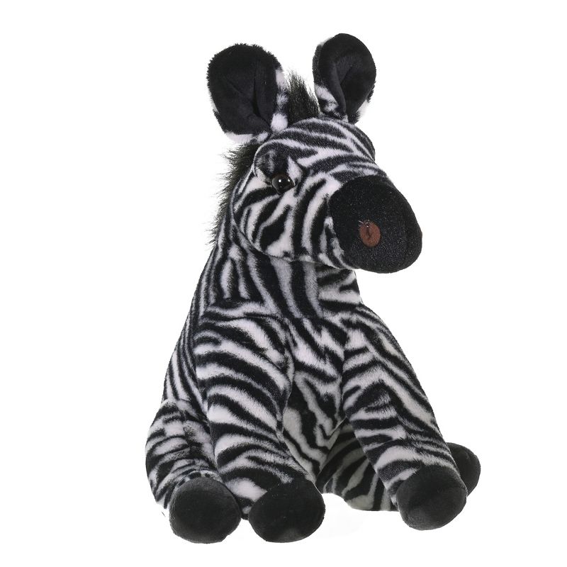 Wild Republic Cuddlekins Zebra Stuffed Animal, 12 Inches, 1 of 6