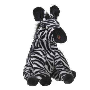 Wild Republic Cuddlekins Zebra Stuffed Animal, 12 Inches