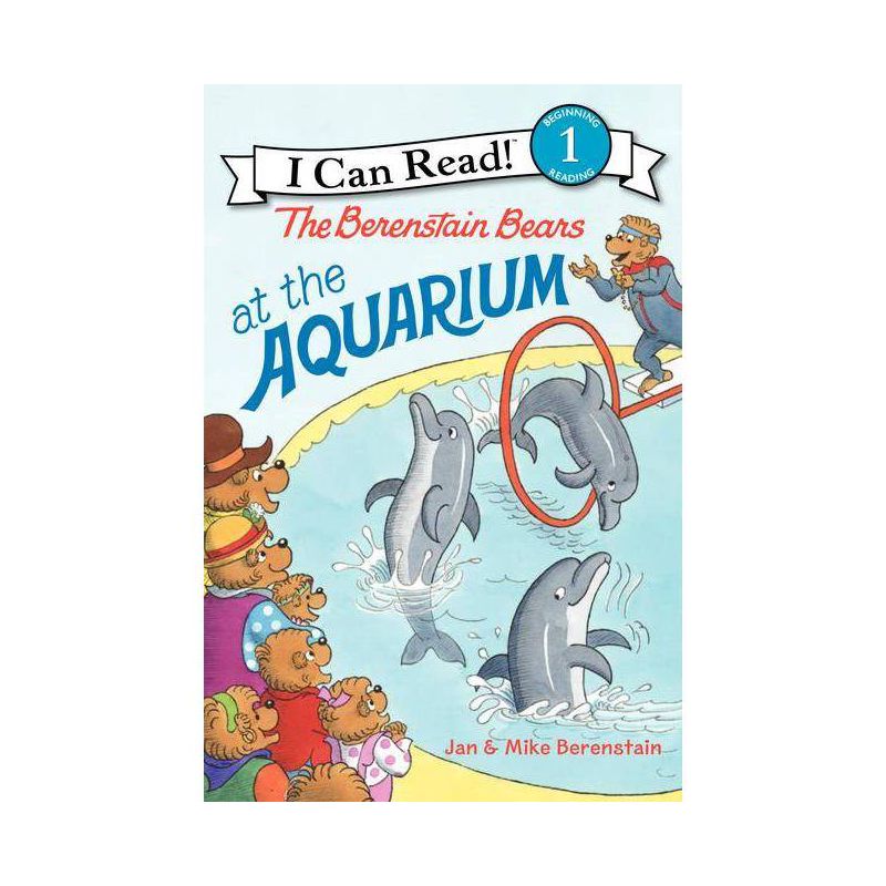 The Berenstain Bears at the Aquarium - (I Can Read Level 1) by  Jan Berenstain & Mike Berenstain (Hardcover), 1 of 2