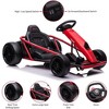 coucheta 24v Big Kids Electric Karts, 300w 8MPH Support for Smooth Slew Drift with Slow Start for Protection, Maximum Load 180Lbs, for Age 8-11 - 3 of 4