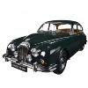 1967 Daimler V8-250 British Racing Green Left Hand Drive 1/18 Diecast Model Car by Paragon - 2 of 3