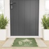 Nadja Leaf Design 16 Welcome Mat - society6 - 2 of 3