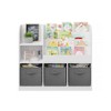 YONWAY Kids Bookcase and Bookshelf, Multifunctional Toy Storage Organizer with Collapsible Drawers for Bedroom, Playroom and Hallway - 4 of 4