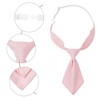 INSPIRE CHIC Women's Pre-tied Solid Color Adjustable Short Tie - 3 of 4