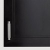 Sumner Street Home Hardware 10pk Kent Knurled 4" Satin Nickel Pulls: Zinc Cabinet Drawer Handles, Satin Finish, 4.4" Length - 4 of 4
