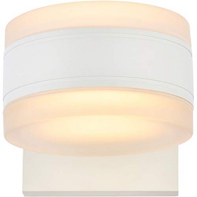 Elegant Lighting Raine Integrated LED wall sconce in white