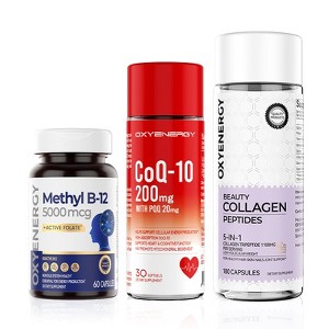 OXYENERGY Methyl B12, Advanced Collagen & CoQ10 Bundle - 1 of 1