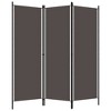 vidaXL 3-Panel Room Divider Anthracite 59.1"x70.9" - 2 of 4