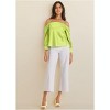VENUS Womens Cold Shoulder Blouse - 2 of 4