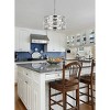 Elegant Lighting Kennedy 16.5 inch pendant in chrome - 2 of 4