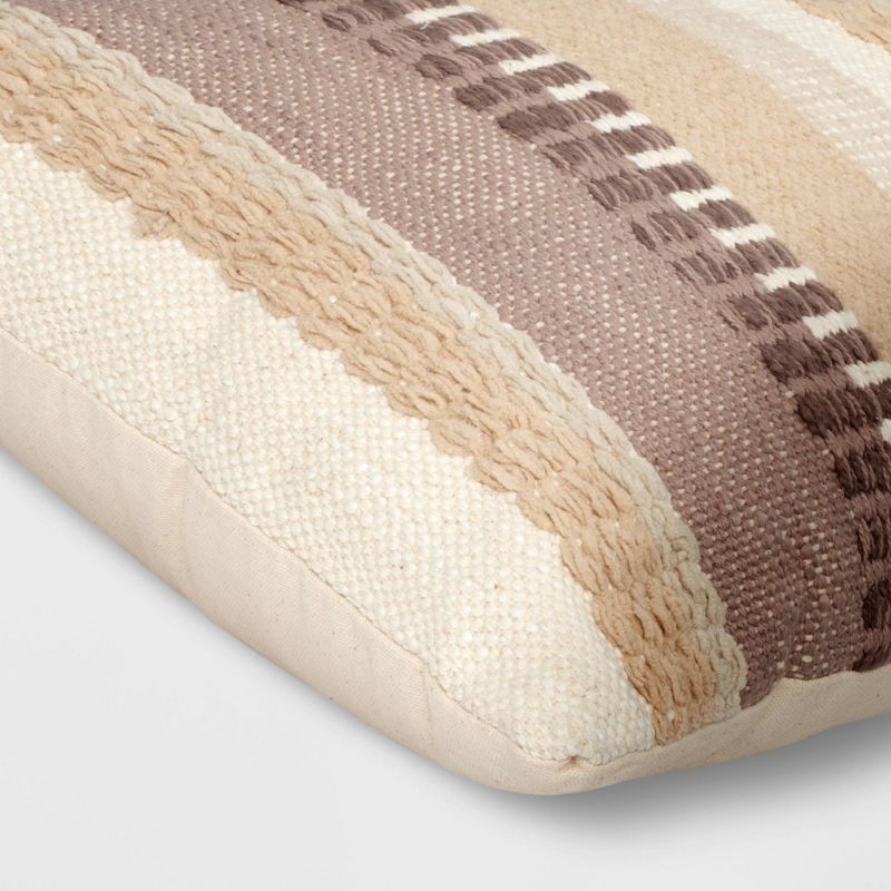 Ombre Striped Lumbar Throw Pillow - Threshold™, 4 of 12