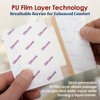 MEDca Silicone Foam Dressing w/ Adhesive Border 4"x4" Pack of 10, Waterproof Highly Absorbent Bandages for Wounds, Bed Sores & Ulcers - 4 of 4