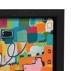 Kate and Laurel Sylvie Afternoon Delight Framed Canvas by Leah Nadeau, 23x33, Black - 3 of 4