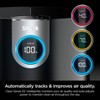 Shark Air Purifier MAX with True NanoSeal HEPA, Cleansense IQ, Odor Lock, Cleans up to 1200 Sq. Ft, Charcoal Gray, HP202: Programmable Timer - 2 of 4