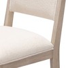 Plank+Beam 30" Counter Bar Stool, Solid Wood Modern Kitchen Stools with Cushion - 4 of 4