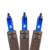 Novelty Lights 20 Light Incandescent Craft Mini Christmas String Lights Brown Wire 8.5 feet - 3 of 4