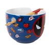 Silver Buffalo Marvel Deadpool Iconography 20-Ounce Ramen Bowl and Chopstick Set - 2 of 4