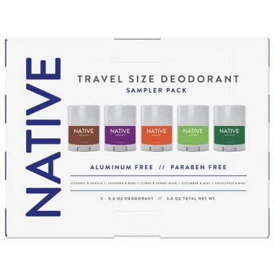 Native Travel Pack Deodorant - Trial Size - 5pk