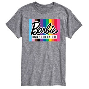 Men's - Barbie - Own Your Unique Short Sleeve Graphic T-Shirt - 1 of 4