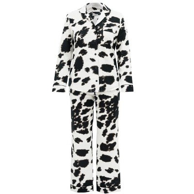 Wrangler Women's and Plus Button-Down Flannel Pajama Set
