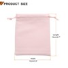Unique Bargains Velvet Reusable Soft Jewelry Headphone Candy Drawstring Gift Bags 20 Pcs - 2 of 4